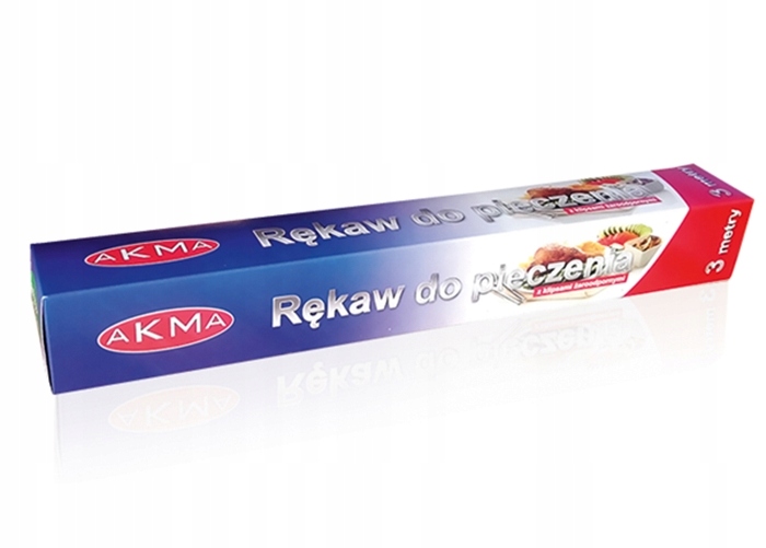 

Rękaw Do Pieczenia Klipsy Żaroodporne 3 m Akma