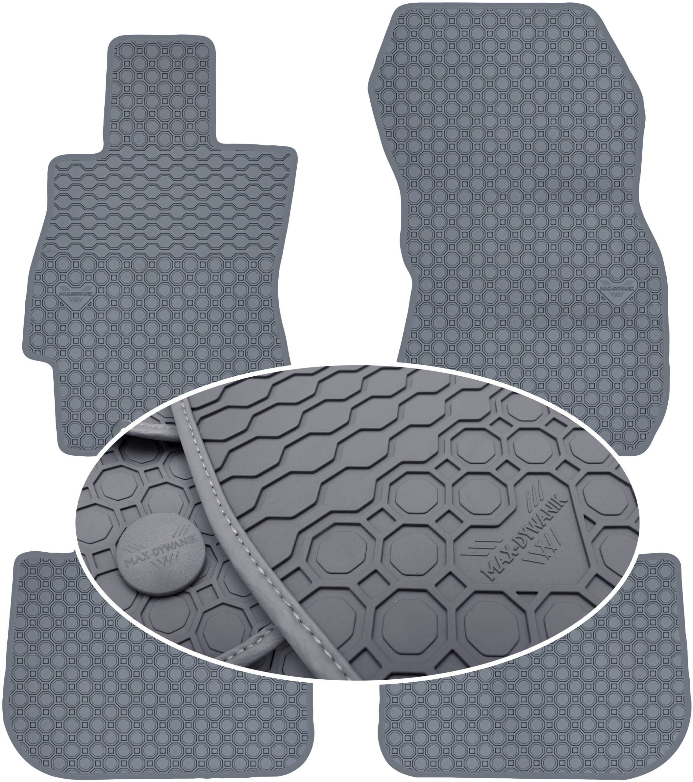 Subaru Legacy V 2009-2014 Koberce Šedé