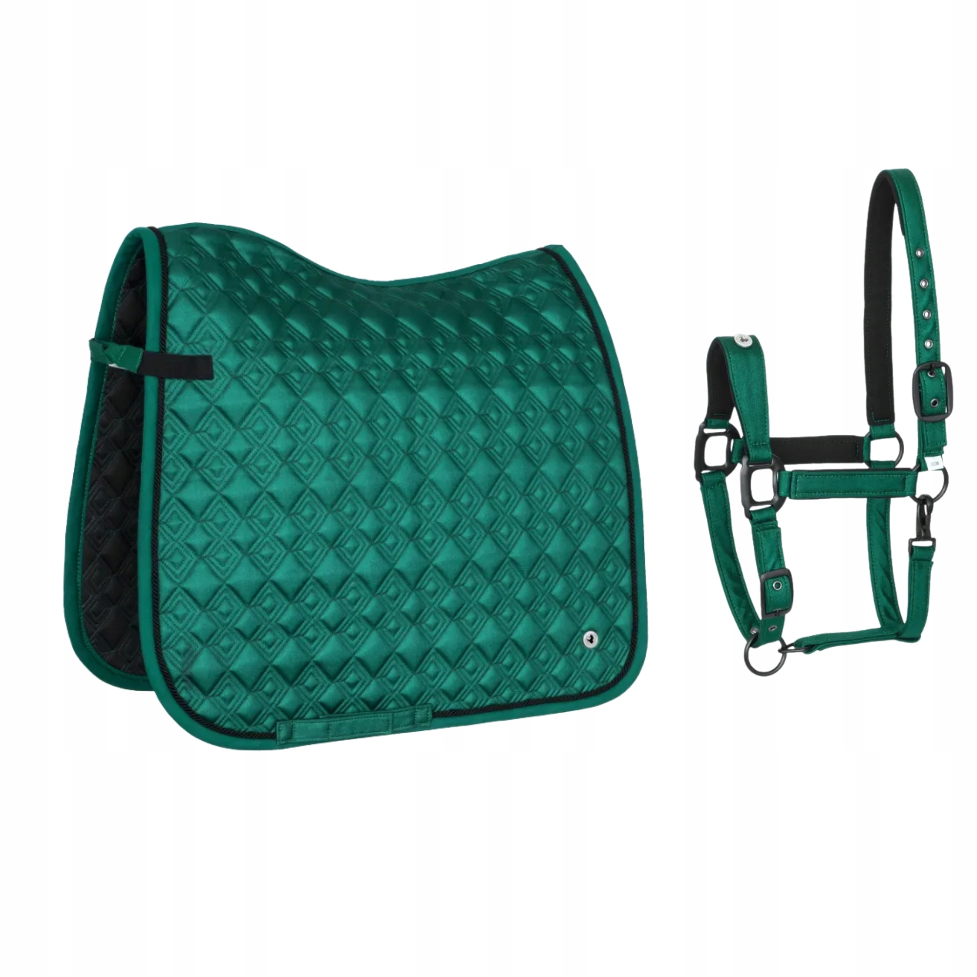 Sada Uzda pro koně Full Podsedlová Dečka Dr Full Equestrian Queen zelená