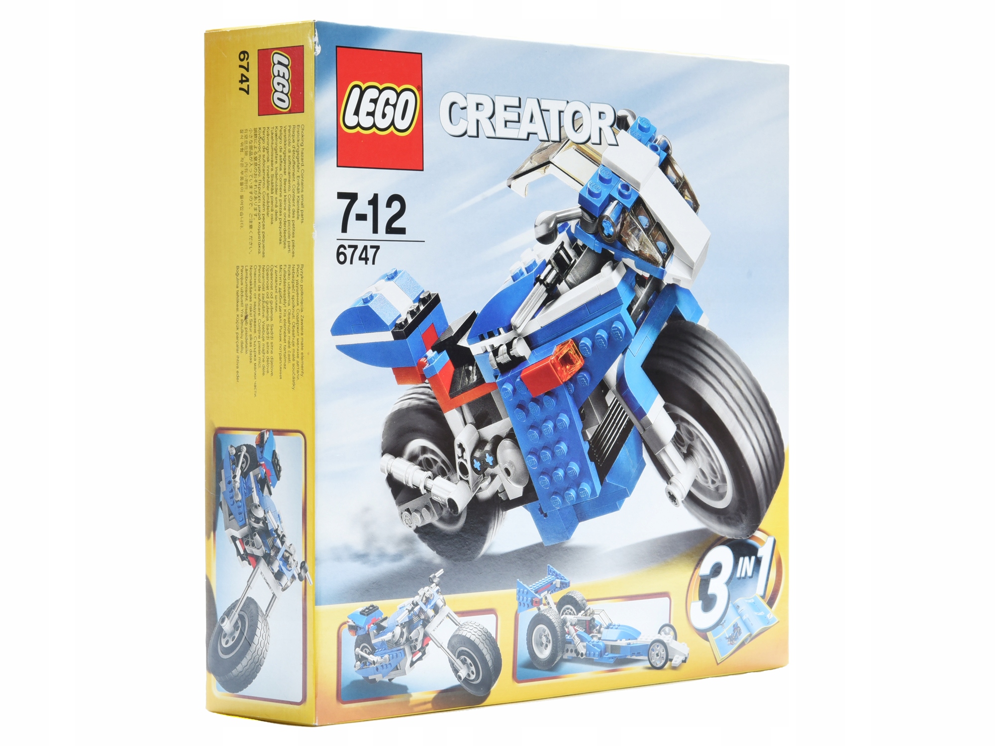 Afsnit gear grad LEGO Creator 6747 Motocykl Wyścigowy MISB 2009 12937347865 - Allegro.pl
