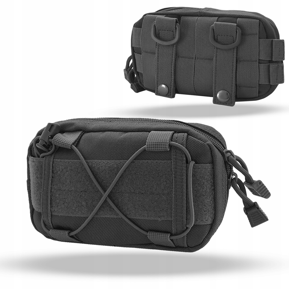 Kieszeń Cargo, Ładownica Molle Warvil Czarna GS-1
