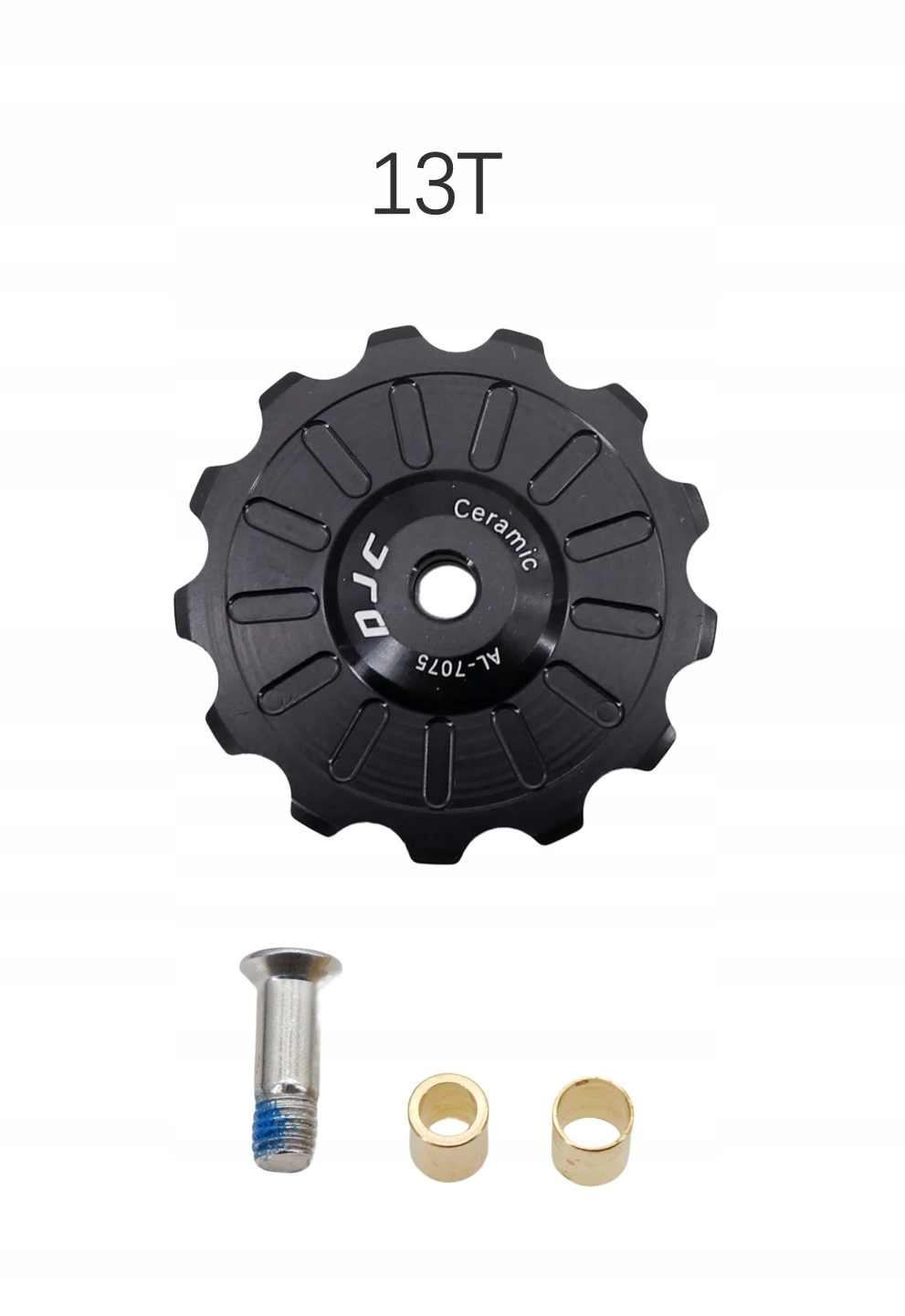 Djc Aluminiowe Kółko przerzutki łożysko ceramiczne Shimano Sram 13T
