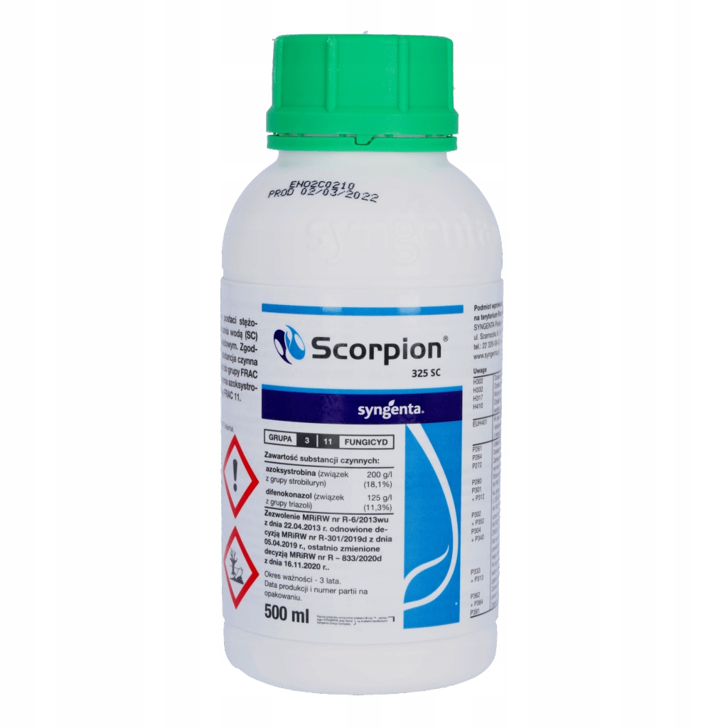 

Scorpion 325 Sc 0,5L 500ml grzybobójczy