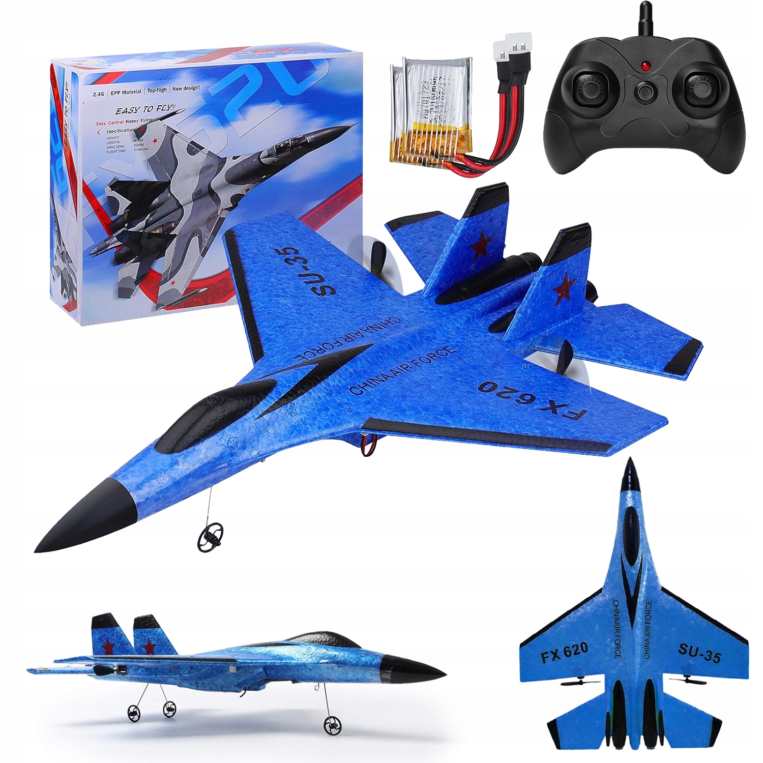 RC САМОЛЕТ ЛЕТАЮЩИЙ БОЛЬШОЙ RC СВЕТОДИОДНЫЙ СВЕТ ПОДАРОК