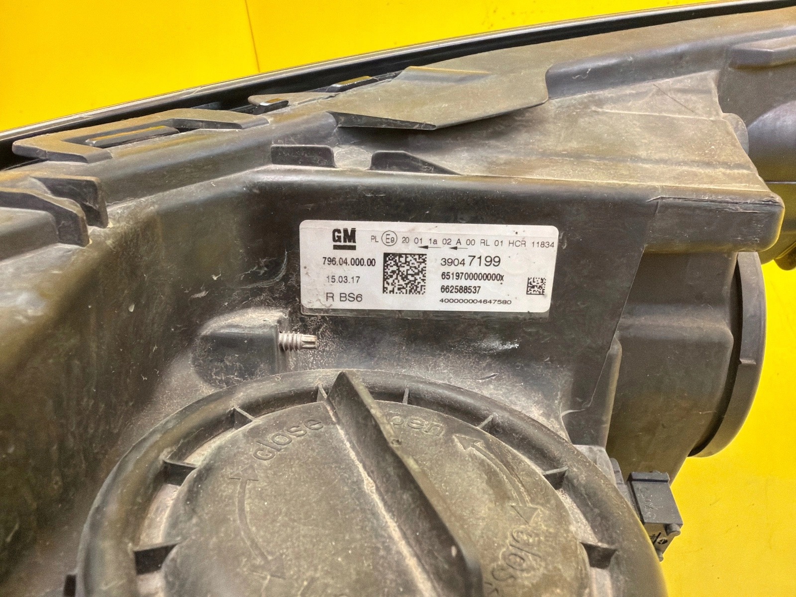 light right Opel Astra K 5 V Zwykla 39047199
