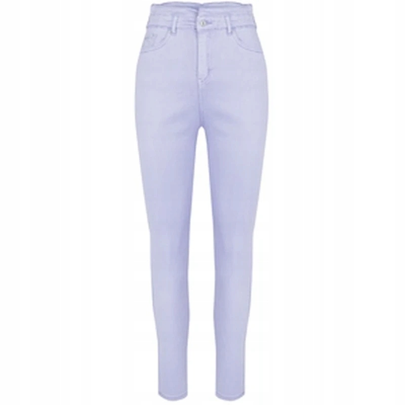 Pohodlné elastické nohavice JEANSY SKINNY FIT farebné Elegantné ROSE