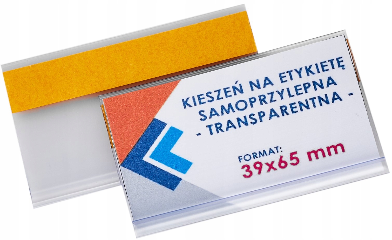 LISTWY CENOWE SAMOPRZYLEPNE CENÓWKI LISTEWKI DBR 39X65 MM - 100 SZT