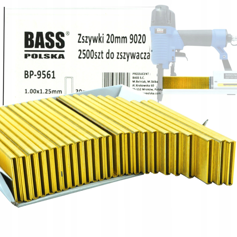 

Zszywki TYP90 20mm do Zszywacz Taker Pneumatyczny