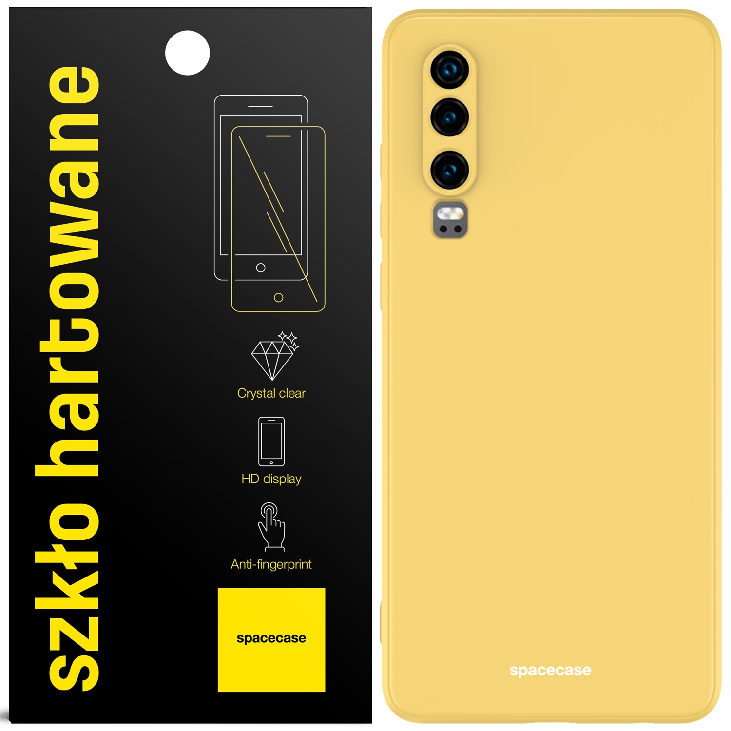 

Etui Do Huawei P30 Spacecase Silicone Case Szkło