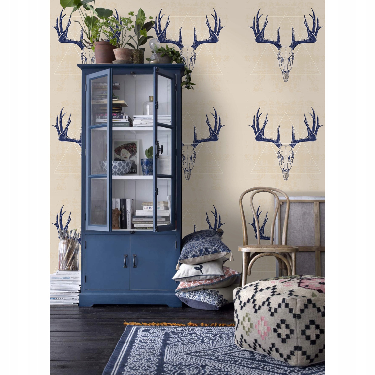 

Samoprzylepna fototapeta Czaszka jelenia 104x70cm