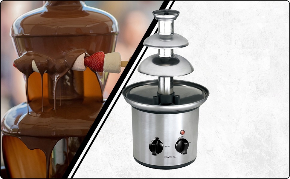 FONTANNA CZEKOLADOWA FONDUE DO CZEKOLADY CZEKOLADA 3 POZIOMY PIĘTRA Model SKB 3248