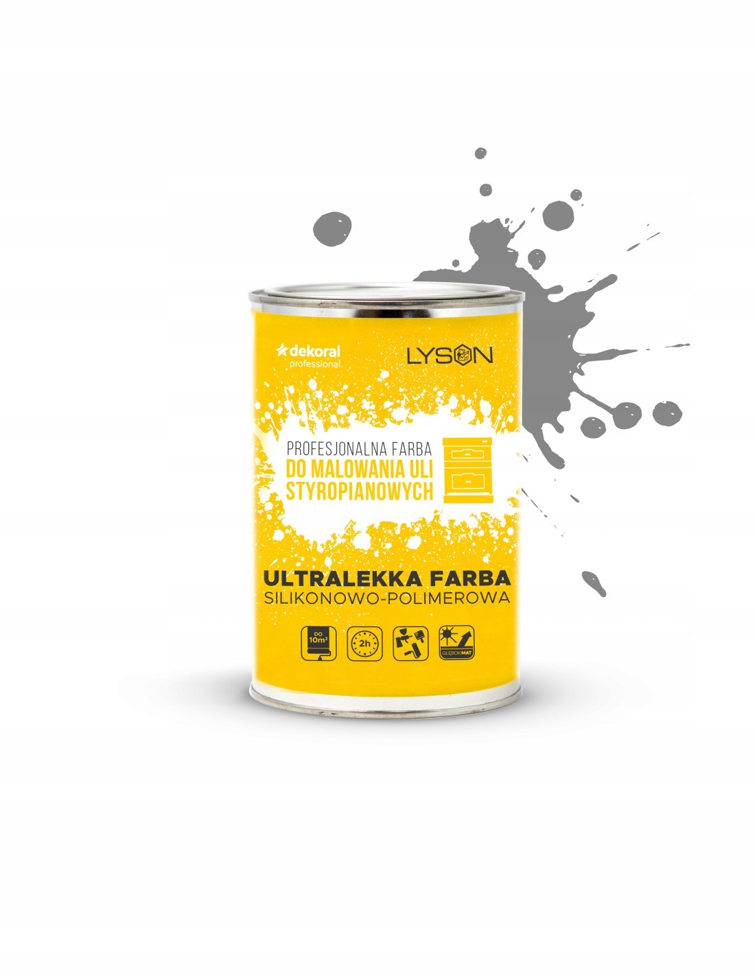 

Farba do uli szara 1l