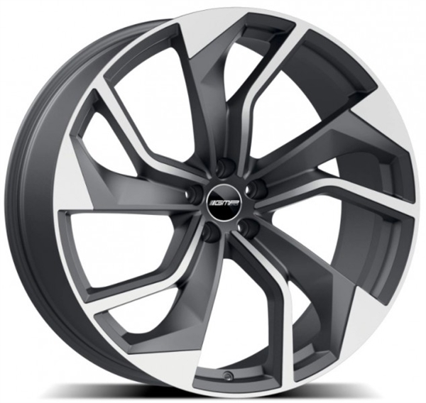 4x Gmp Italia Rebel 10.00Jx23 5x112 ET:18/66.5 Szary/Poler