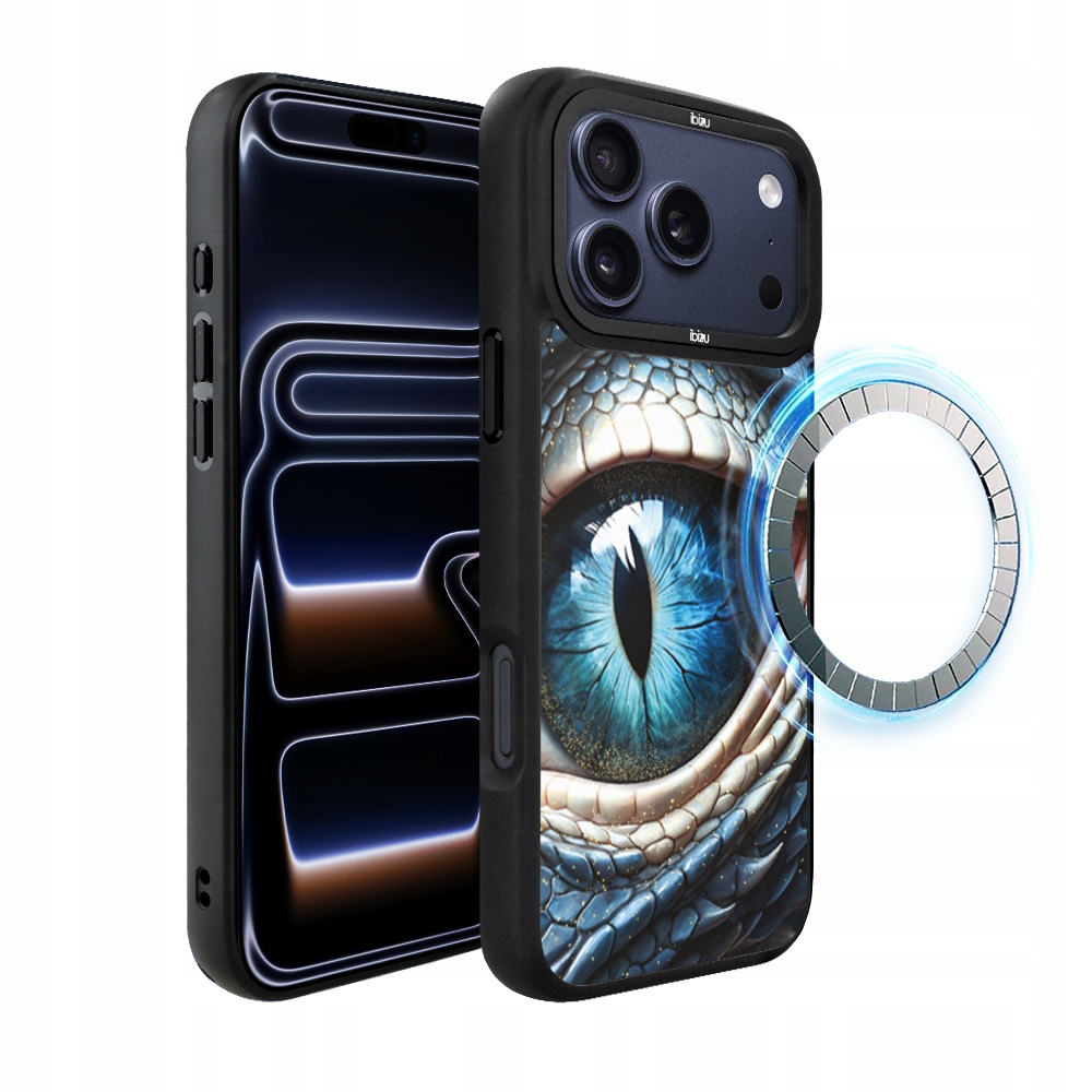 Pouzdro Ibizu DropGuard Matné s MagSafe, Dragon Eye pro iPhone 17 Pro Max