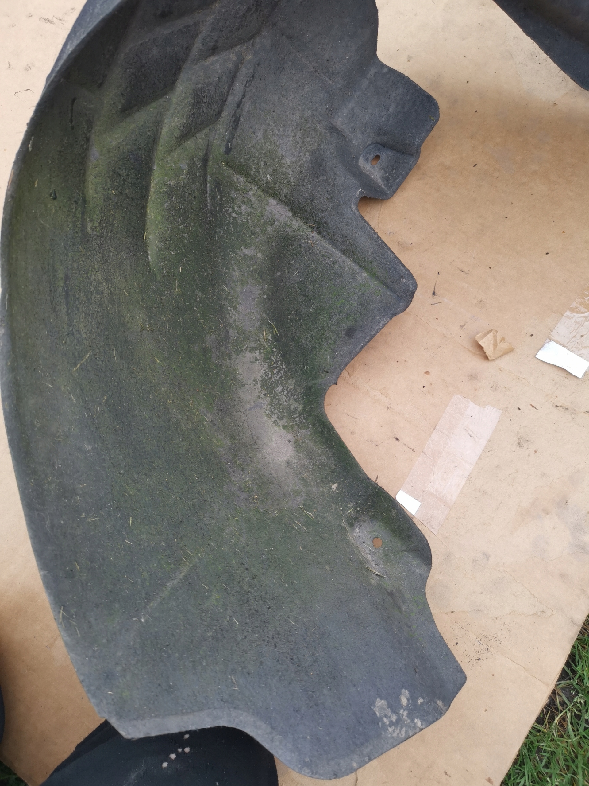 mudguard rear. left VW PASSAT B8 LIFT 3G0810971