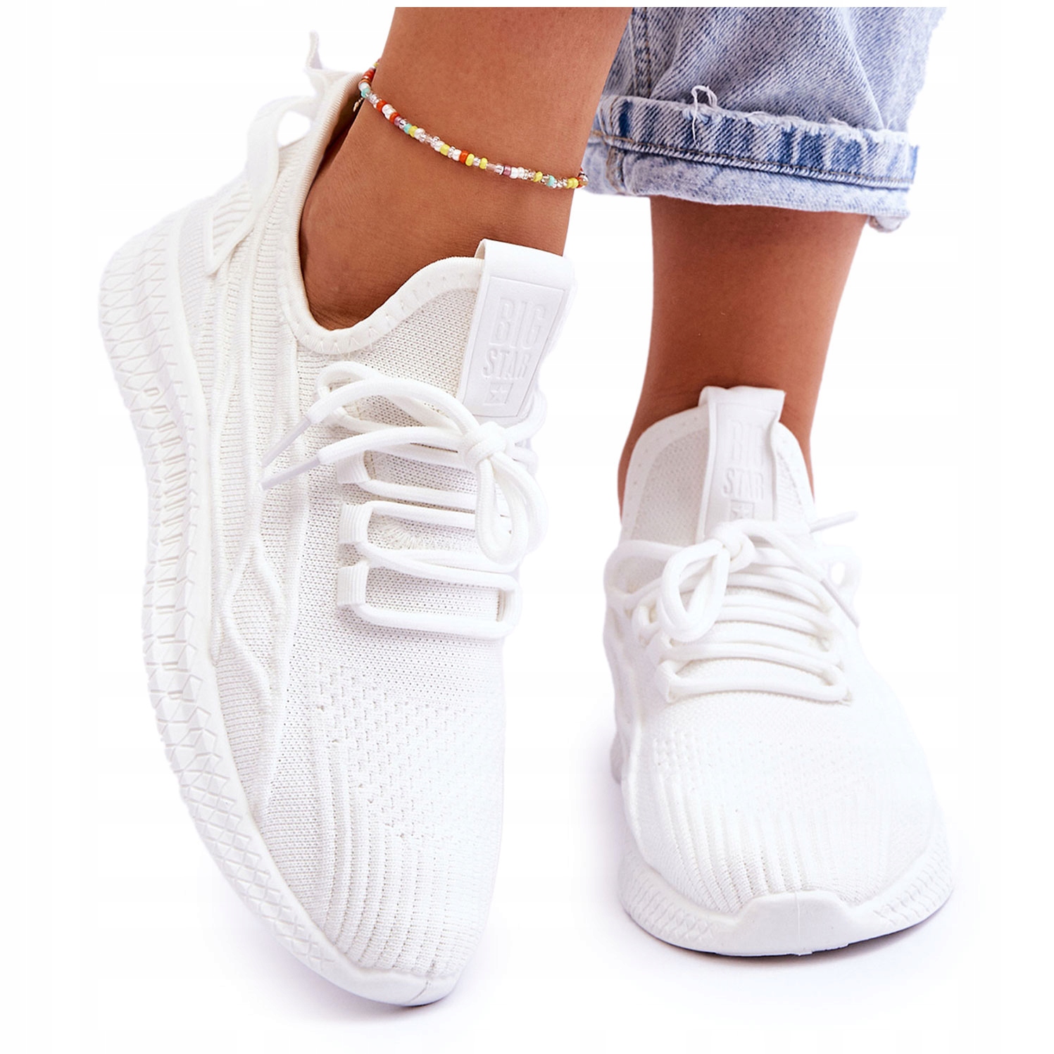 

Sneakersy Damskie Big Star LL274712 Białe 38