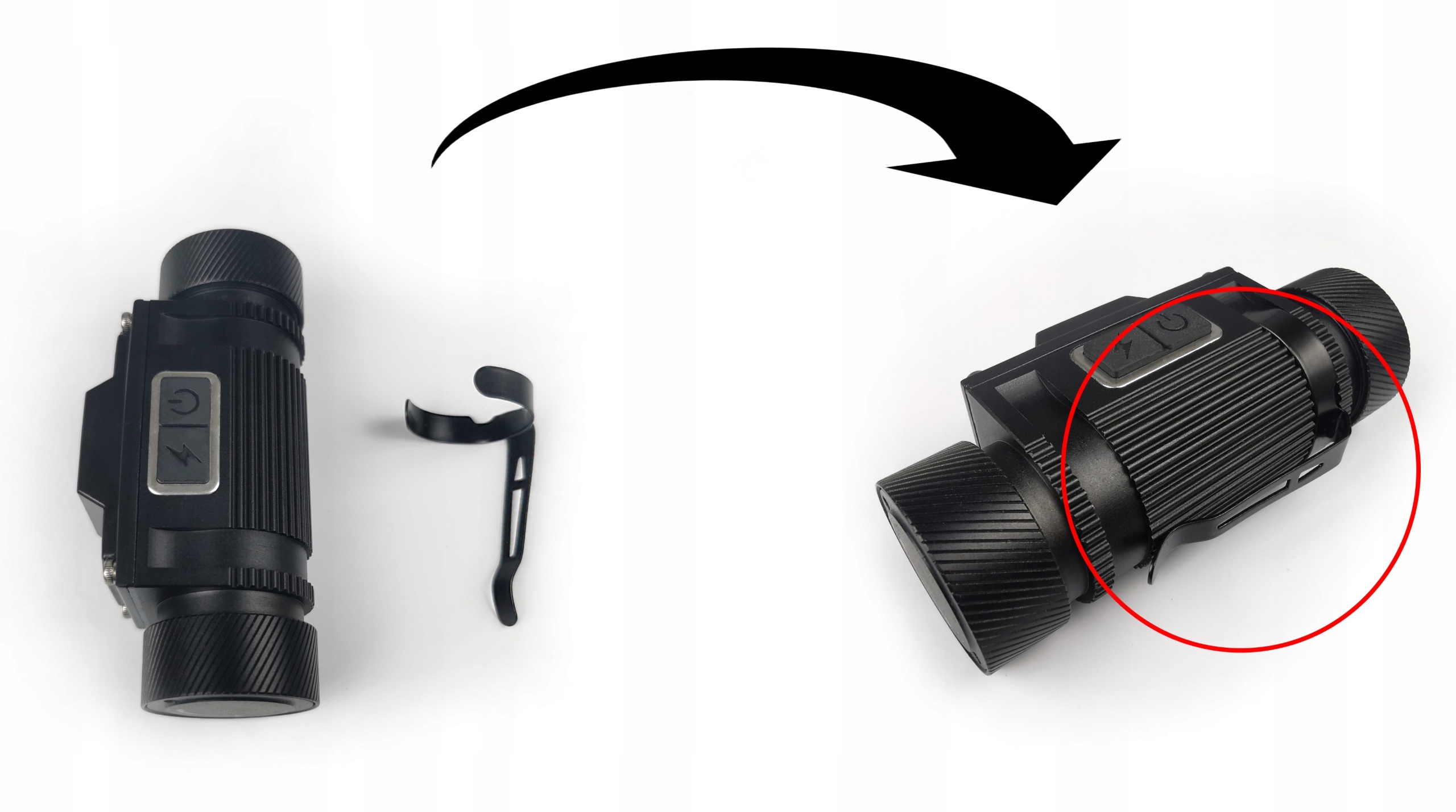 LATARKA CZOŁOWA LED CZOŁÓWKA AKUMULATOROWA 1200 lm 4000mAh USB Liczba trybów 6