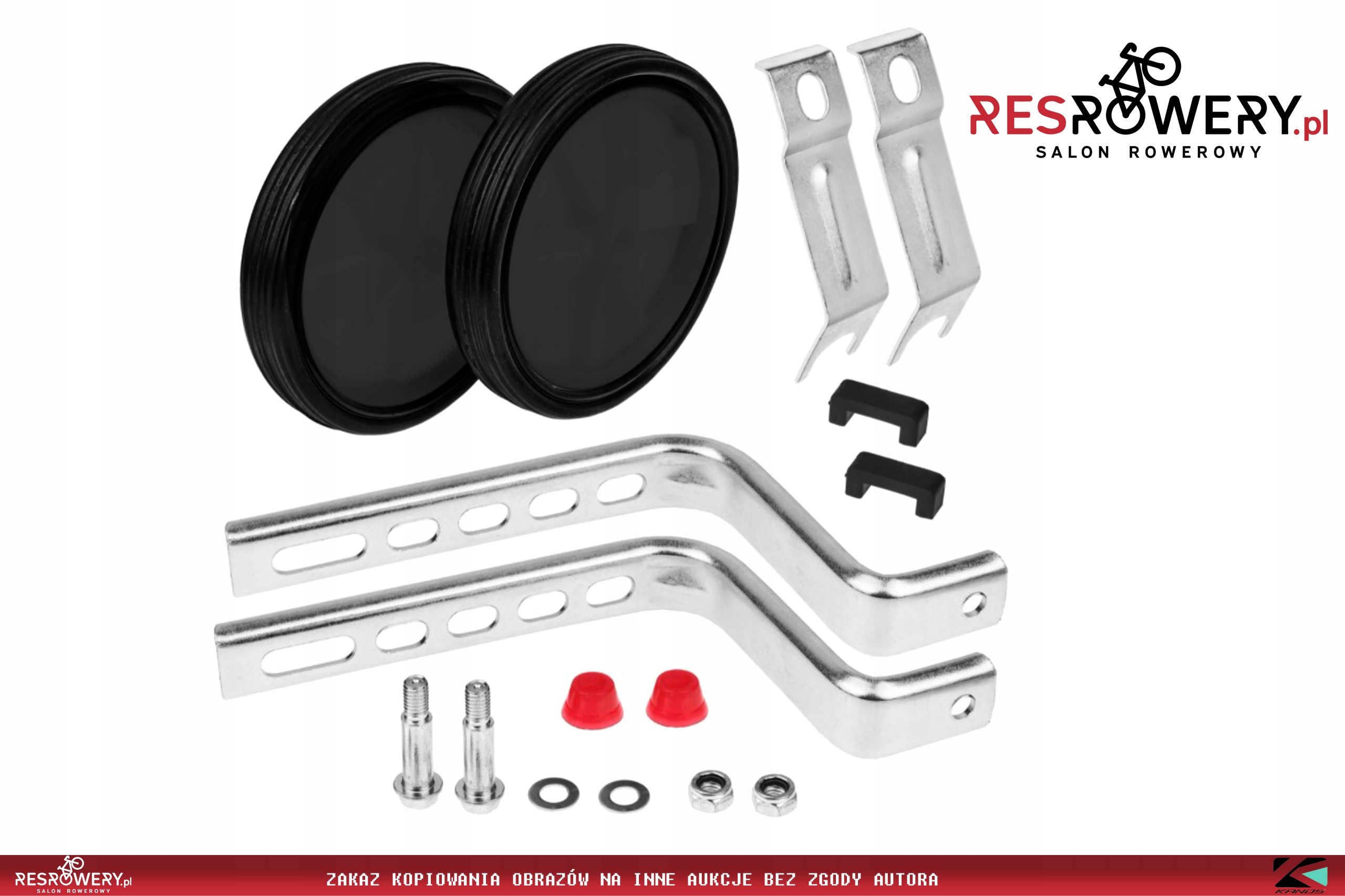 KÓŁKA PODPOROWE DO ROWERU REGULOWANE 12-20' czarne Przeznaczenie tył