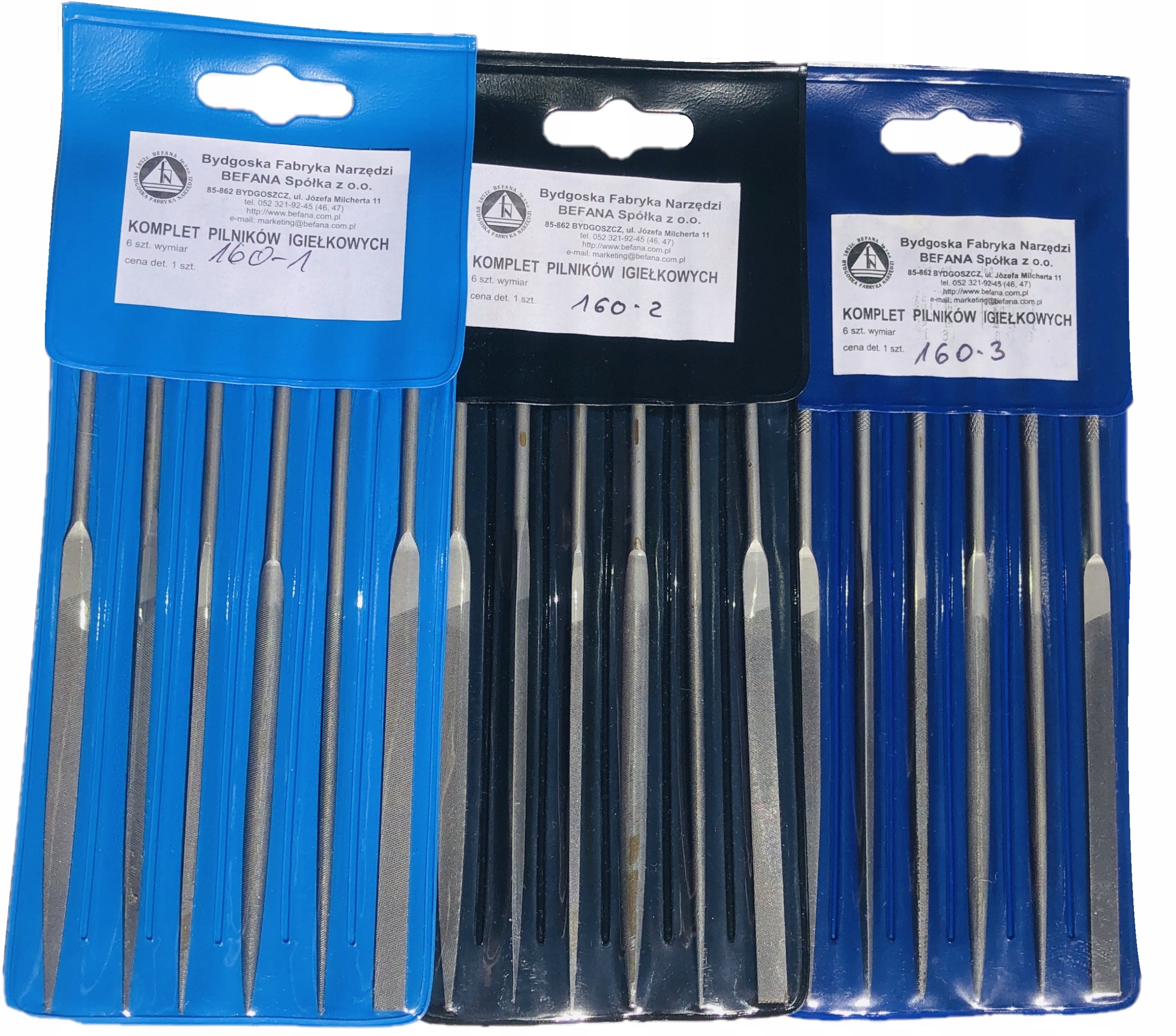 

Befana Pilniki Iglaki zestaw 160/1/2/3 Polskie