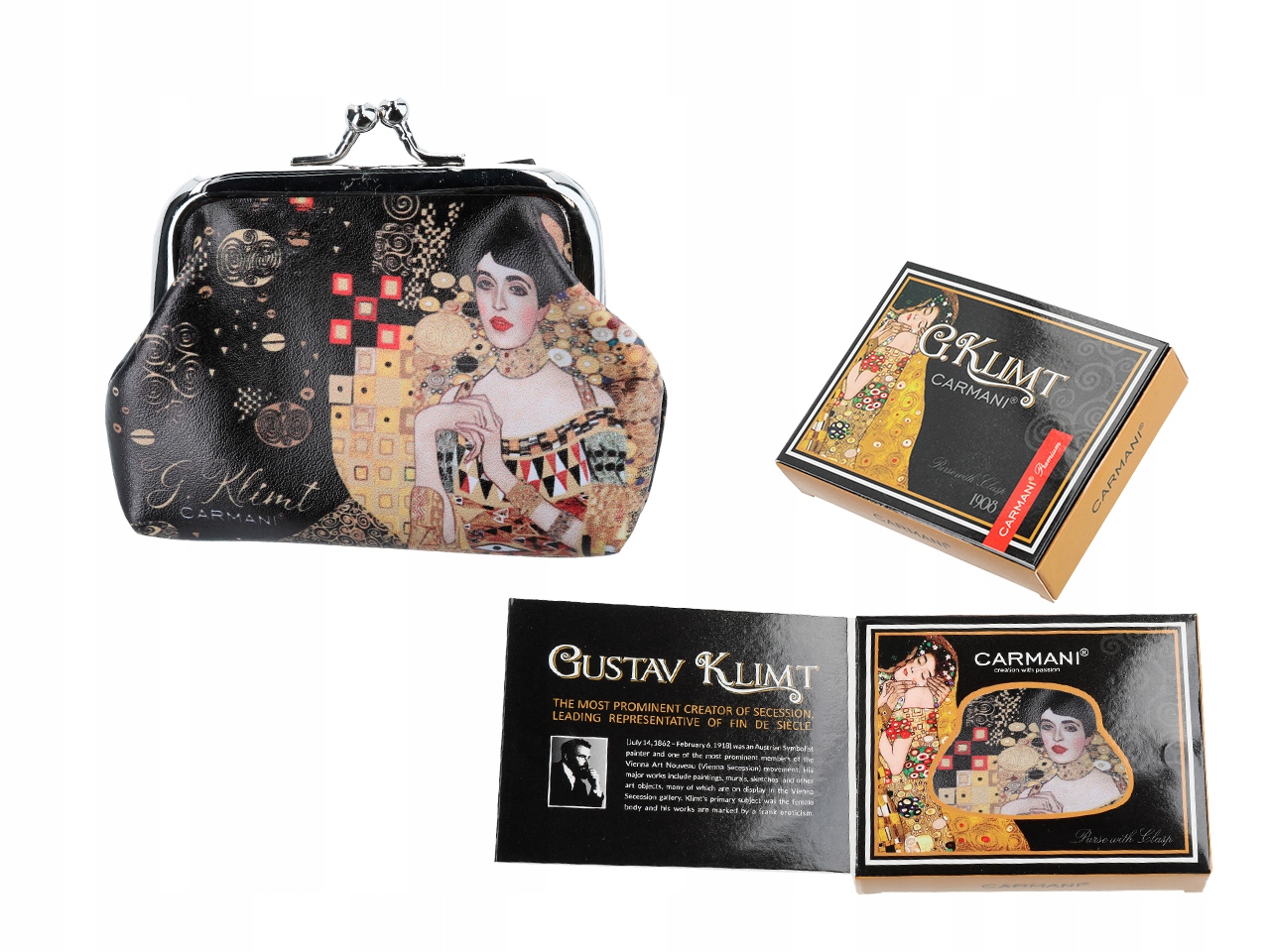 

Portfelik mały Adela Gustav Klimt