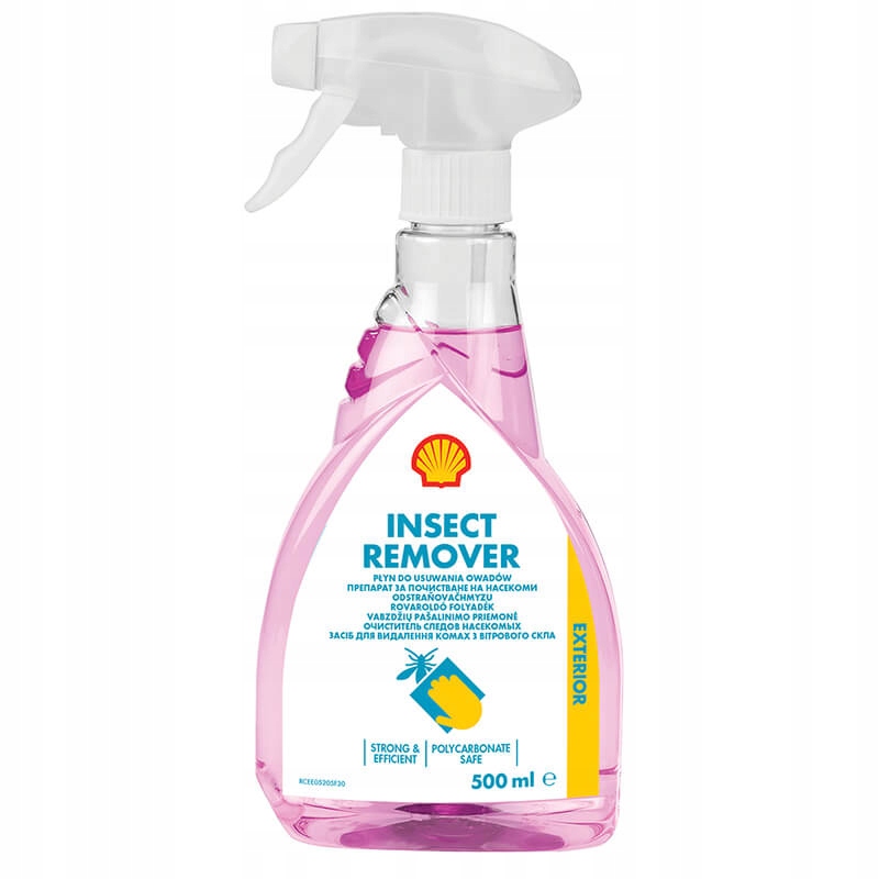 SHELL INSECT REMOVER PŁYN DO USUWANIA OWADÓW Z SAMOCHODU AUTA 500ML