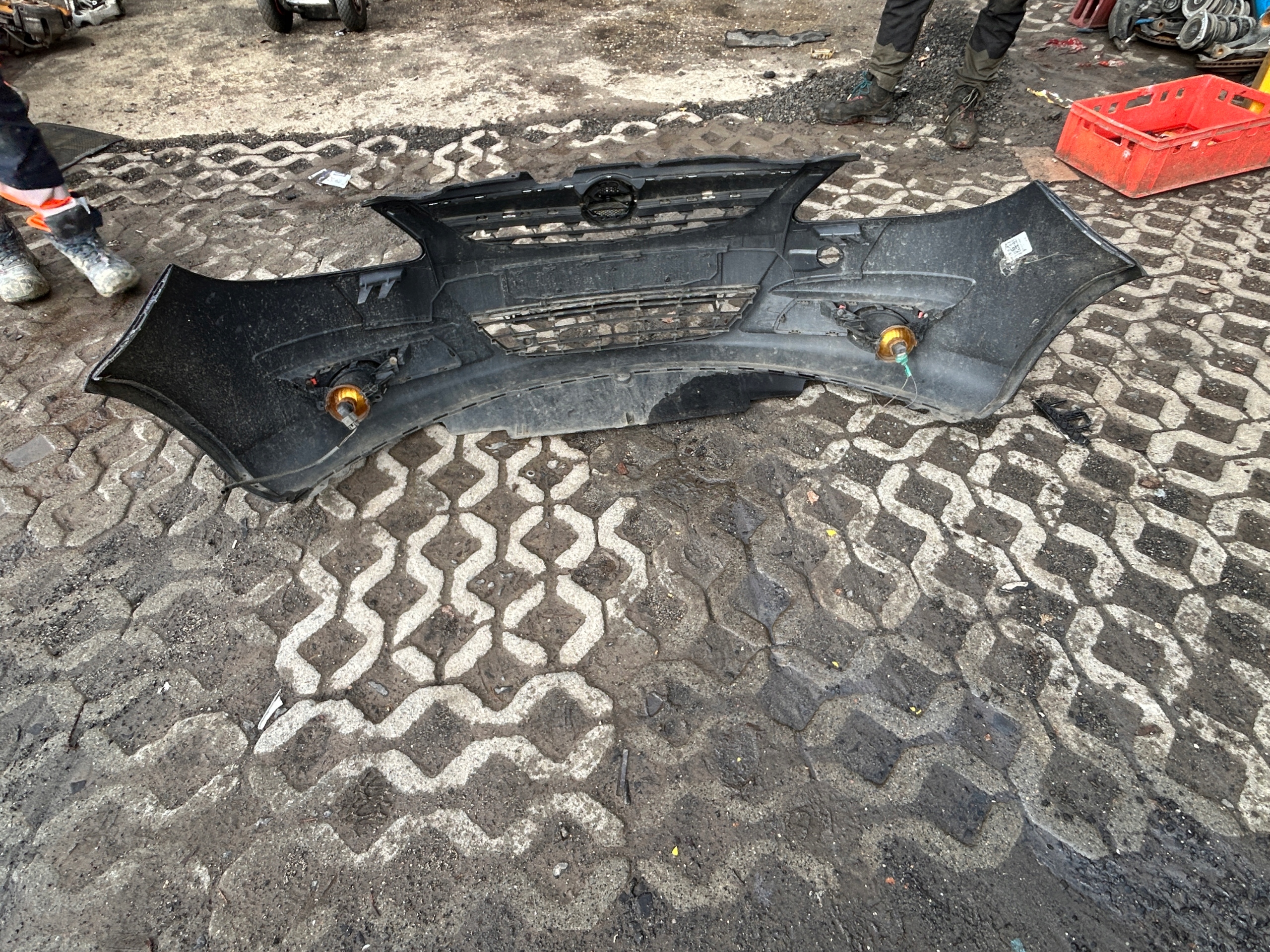 OPEL CORSA D bumper front front complete Z168