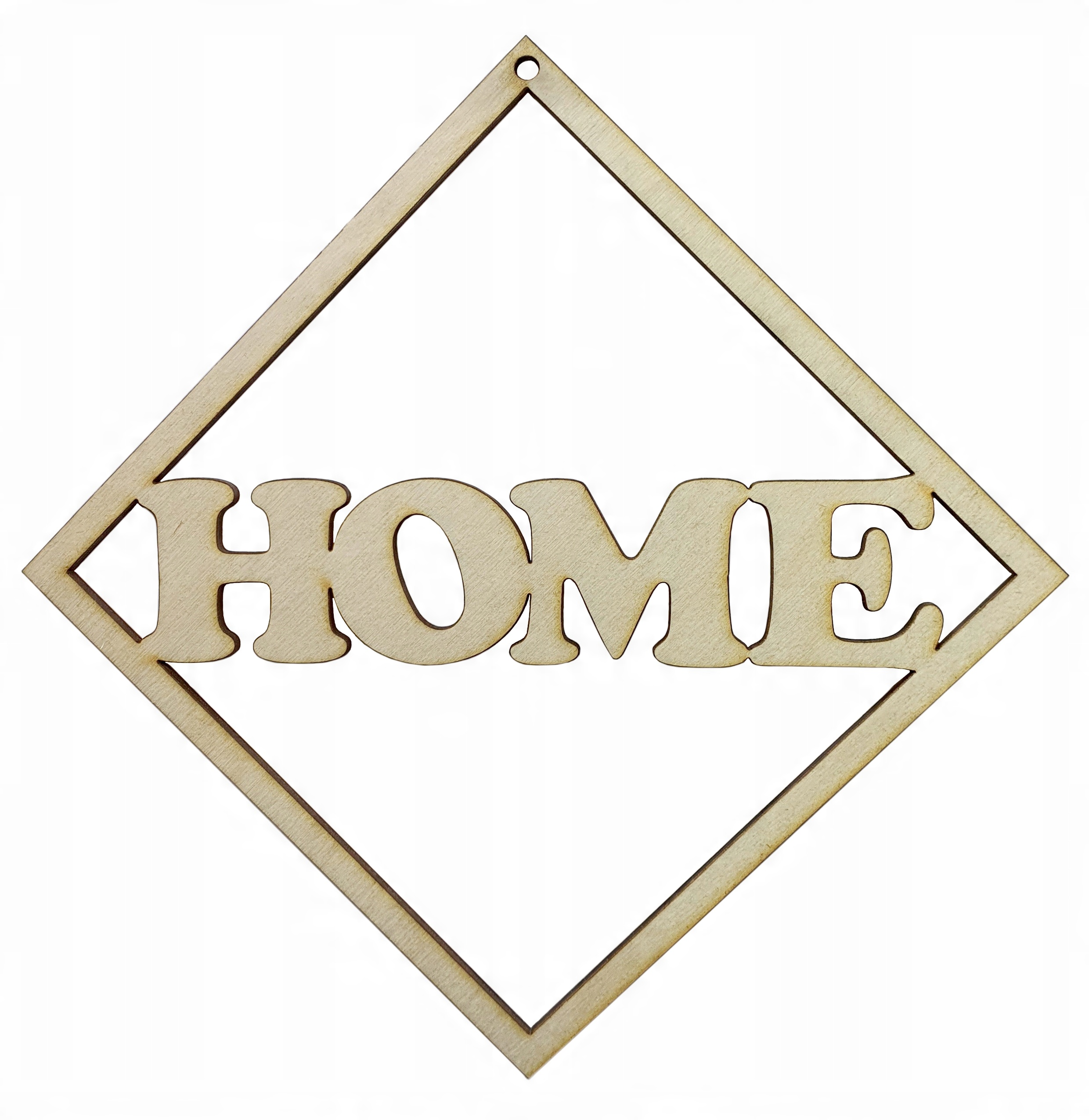 

Zawieszka dekoracja ozdoba napis Home 38x38