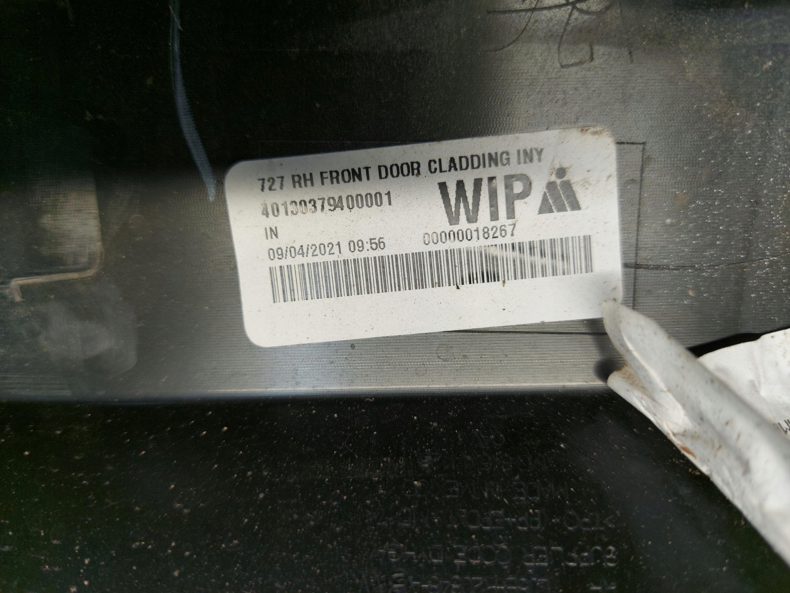 Ford Mustang Mach-E moulding door right front LJ8B-R20848-A