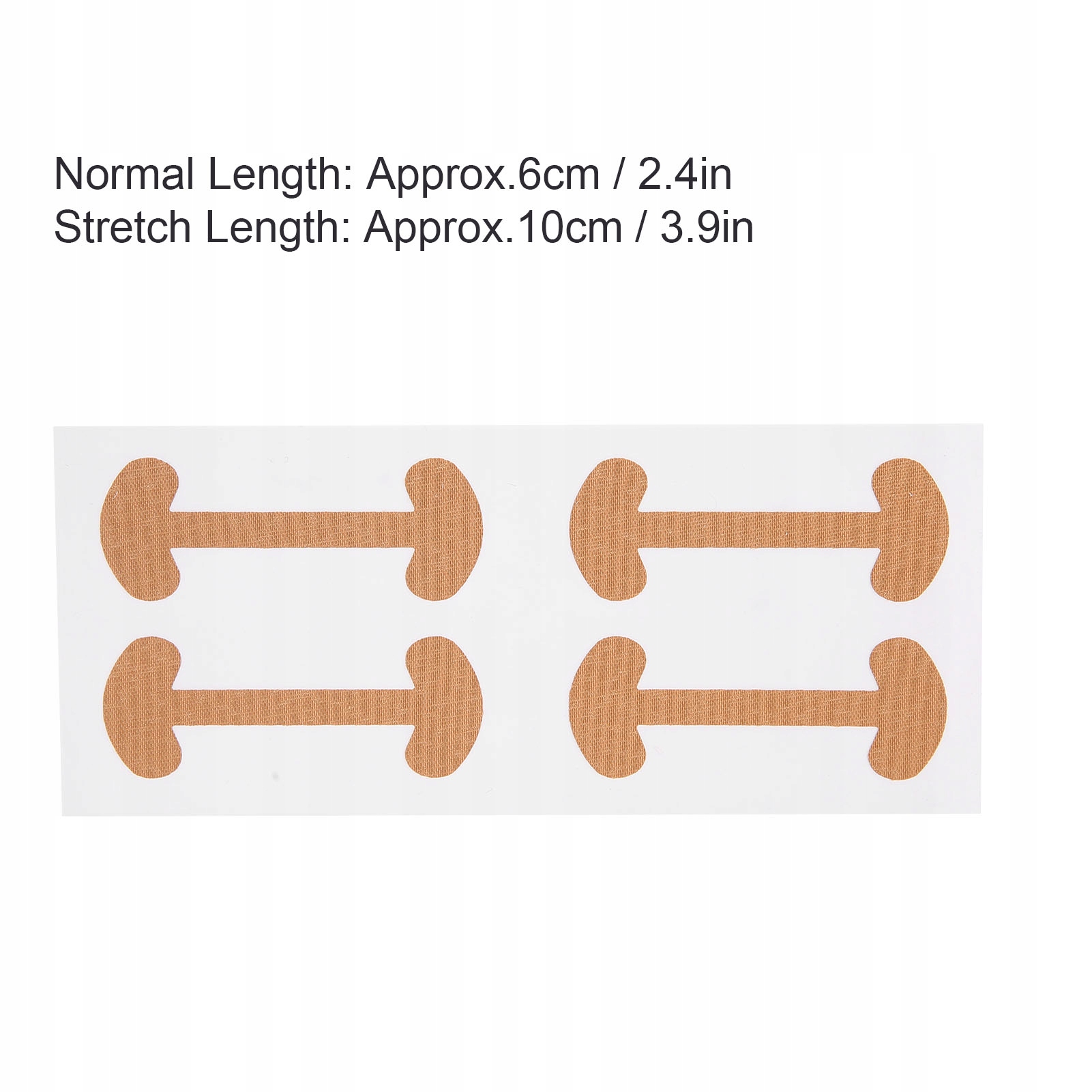 20 SZT WRASTAJĄCE PAZNOKCIE KOREKCYJNE NAKLEJK Rodzaj pasek