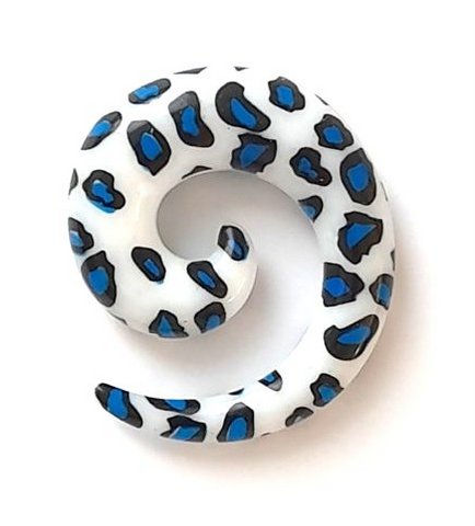 

Rozpychacz spirala Biała Niebieska Panterka 8mm