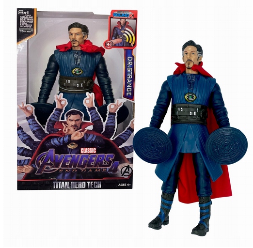DR. STRANGE AVENGERS DUŻA FIGURKA INTERAKTYWNA LED DŹWIĘK RUCHOMA 30 CM