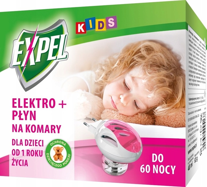 

Expel Elektro Płyn Na Komary 60 Nocy Dla Dzieci