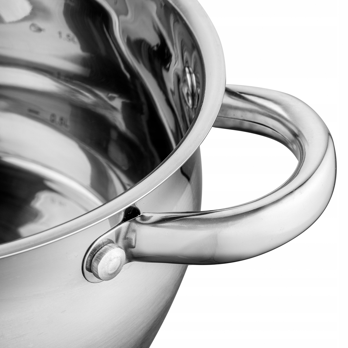 Zestaw garnków Florina Oliver by Mateusz Gessler Kolor srebrny