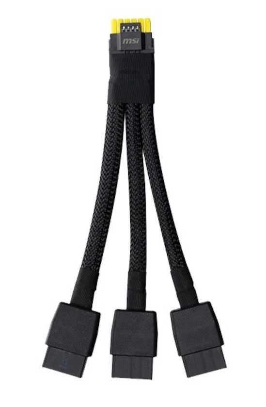 Adapter Msi 12VHPWR Do 3x8 Pin PCIe