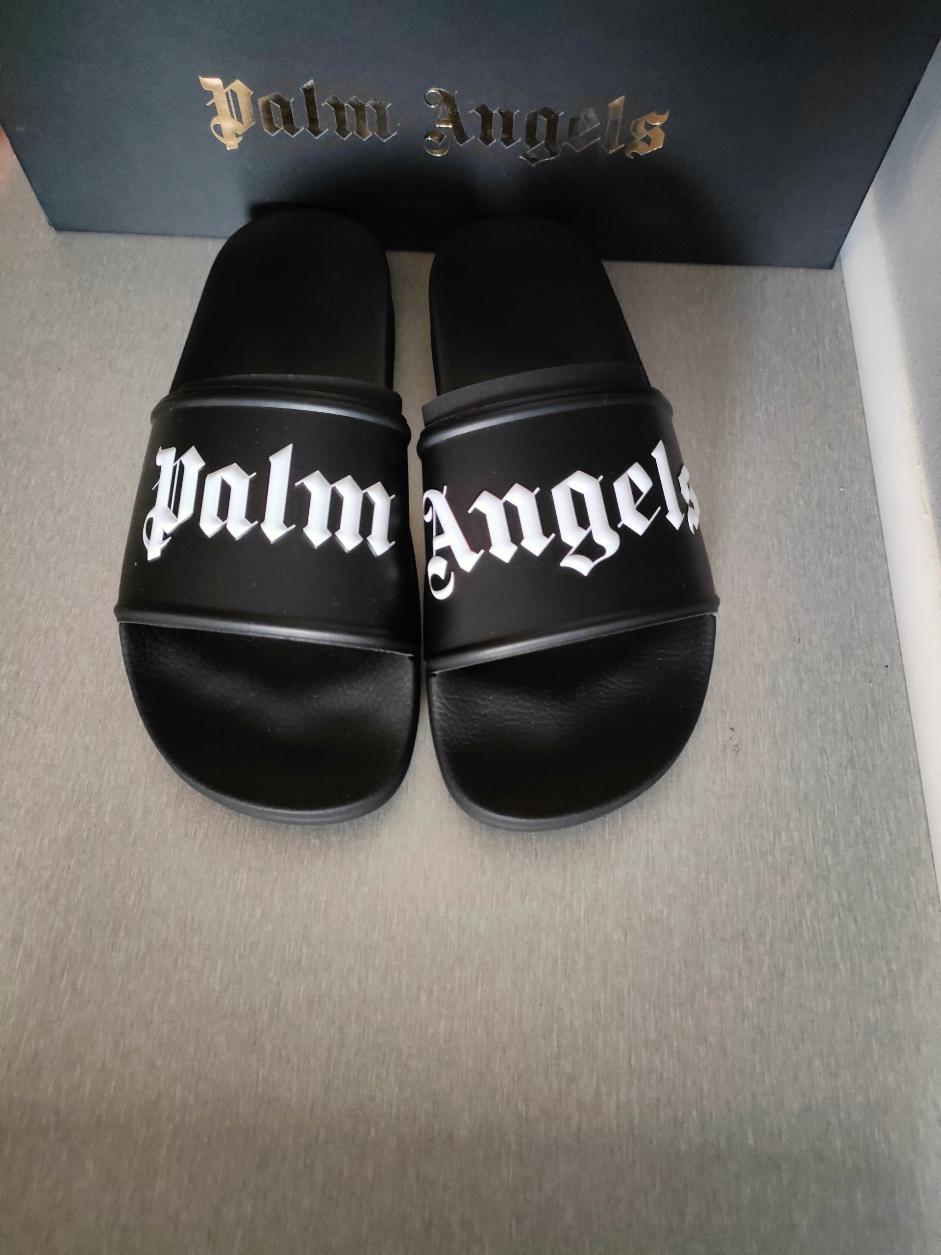 Nazouváky palm angels černé nové 39 streetwear