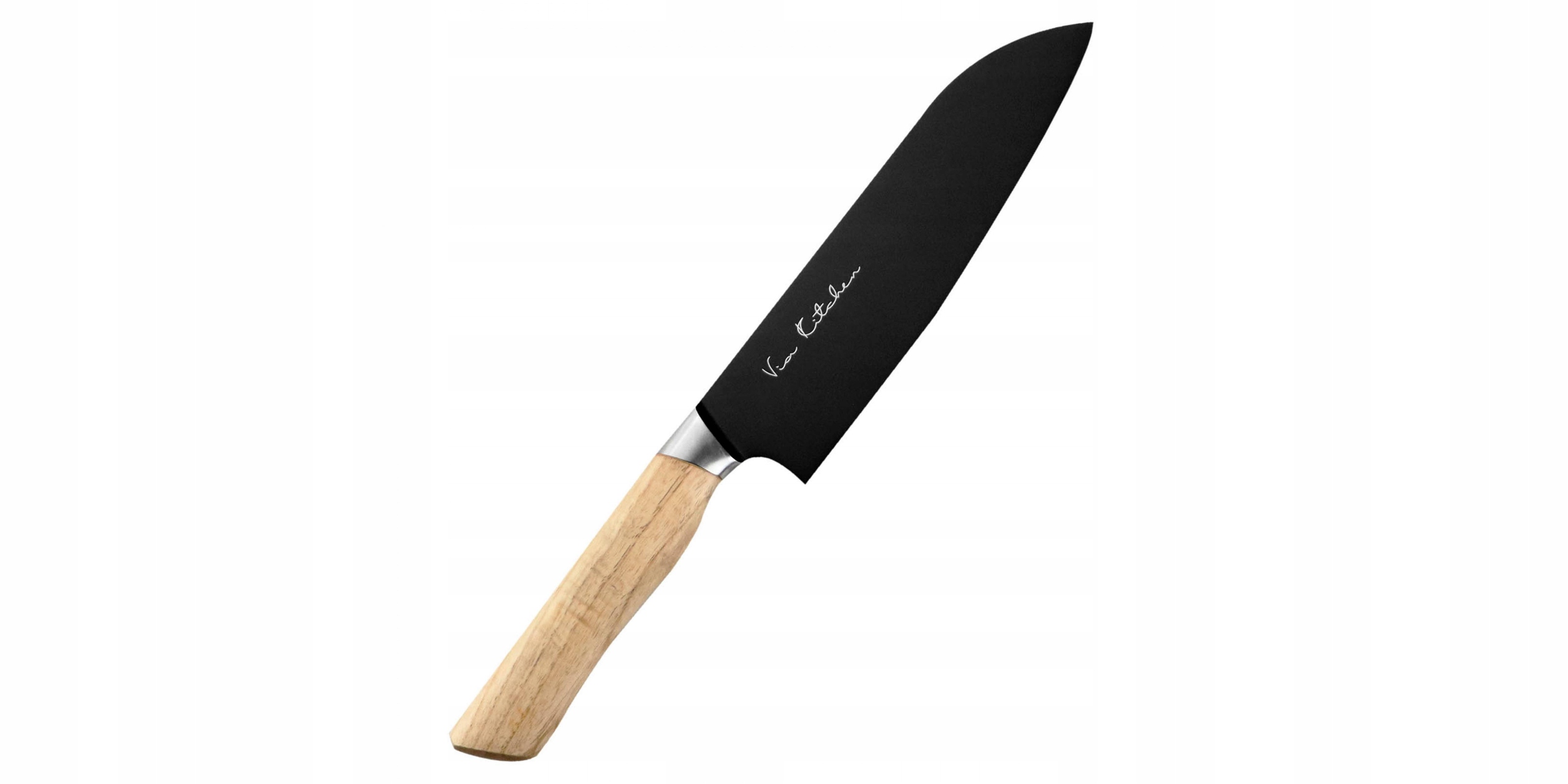 Satake černý Nůž Santoku 17 cm