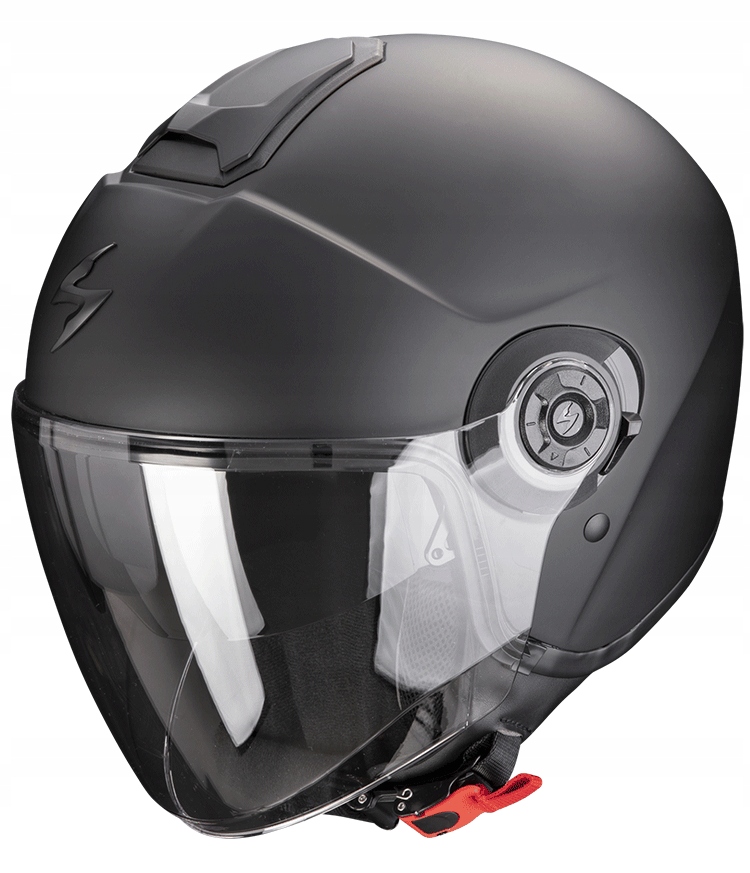 Motocyklová Prilba Otvorená Jet Scorpion EXO-City II Čierna Mat Black Matt
