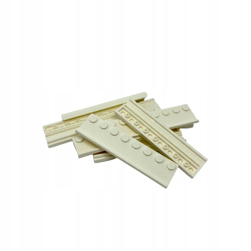 

Lego 4500878 Biały Płaski Klocek Z Prowadnicą 2X8