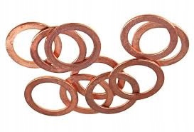 PODKŁADKA USZCZELKA MIEDZIANA FI 12MM 10SZT!!!