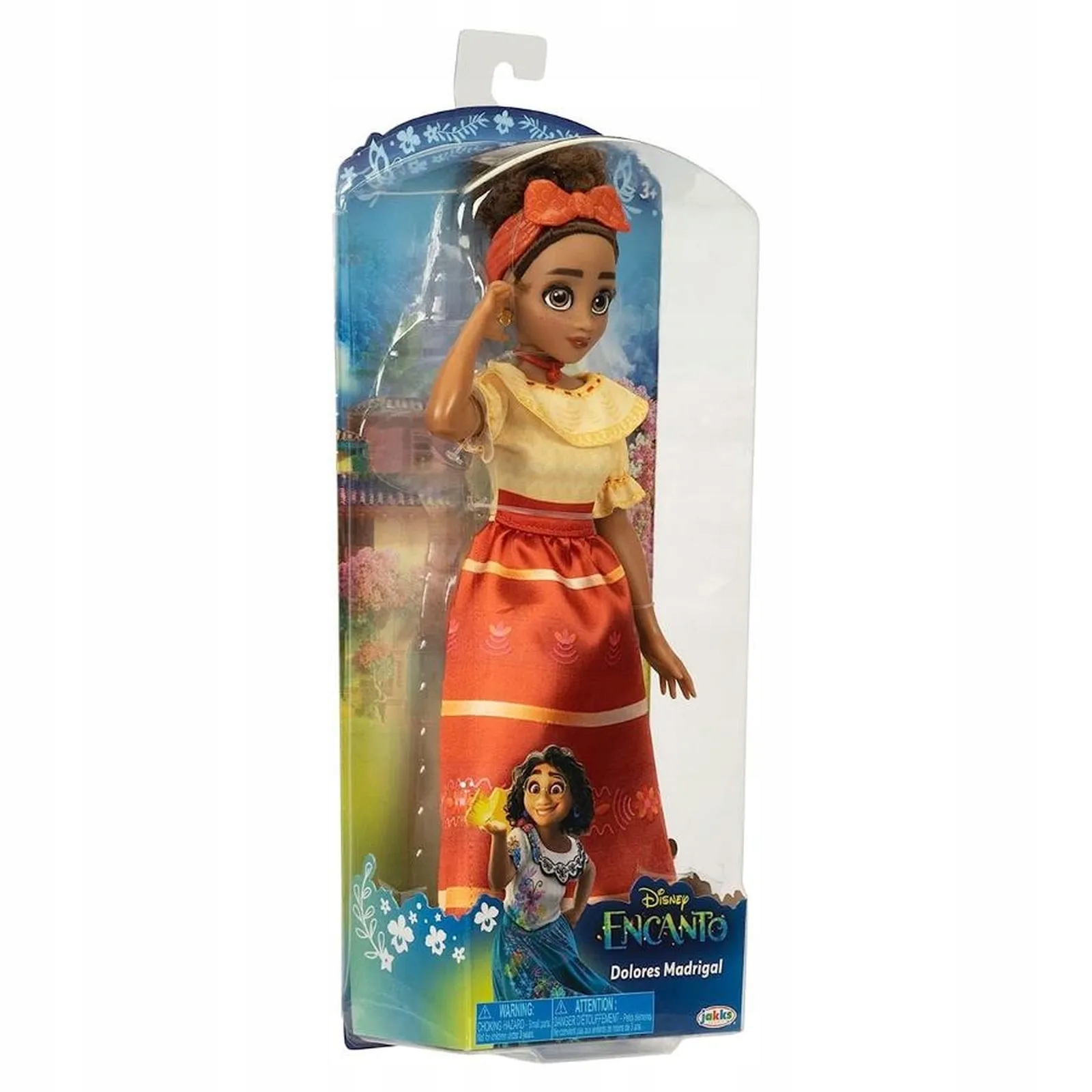 NASZE MAGICZNE ENCANTO DUŻA LALKA DISNEY DOLORES MADRIGAL 28 CM Bohater / Bajka Inny