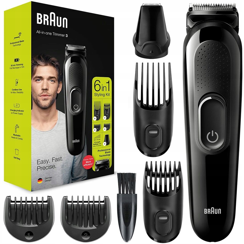 

Maszynka Do Włosów Braun Mgk 3235 Trymer Golarka