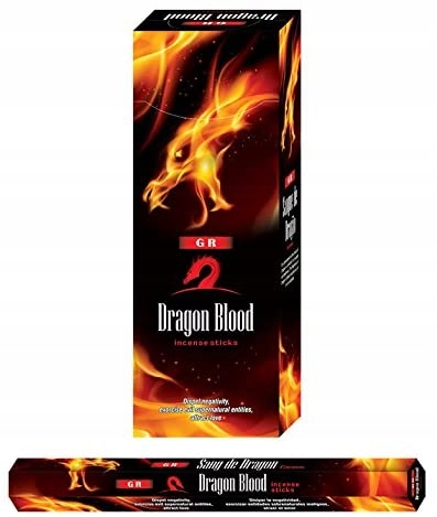 

Kadzidełka Cienkie Dragon Blood Smocza krew ok 20g