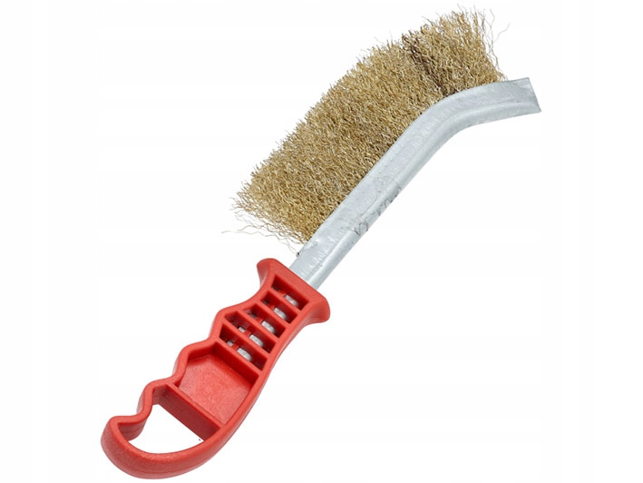SZCZOTKA SZCZELINOWA WĄSKA DRUCIANA MOSIĘŻNA RDZY Zastosowanie metal usuwanie farby i rdzy usuwanie lakierów