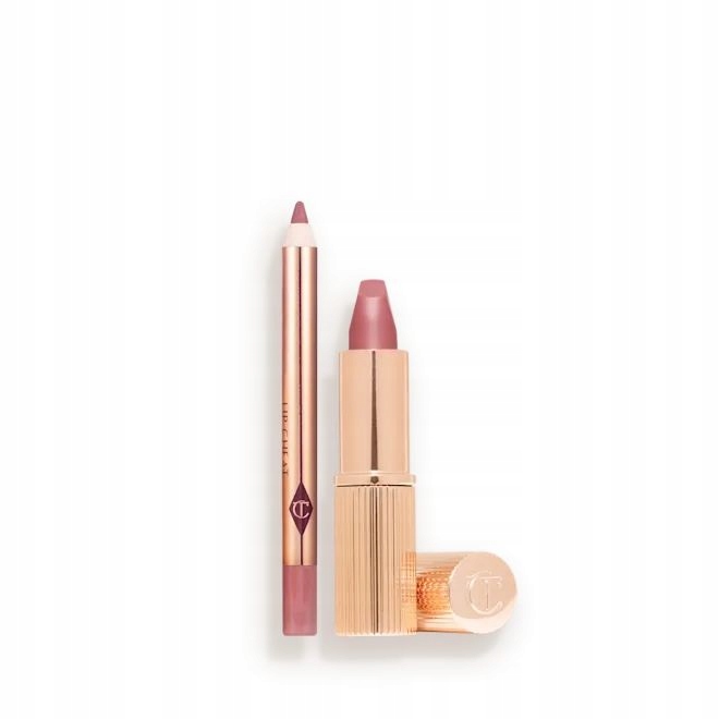 Charlotte Tilbury Pillow Talk Lip Kit Lip Duo odcień Pillow Talk