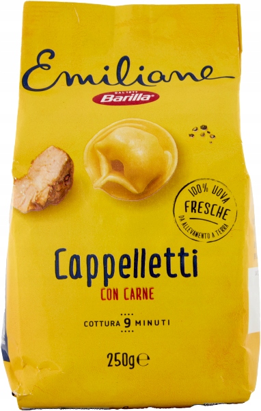 3X Barilla Cappelletti All'uovo Con Carne 250 gr