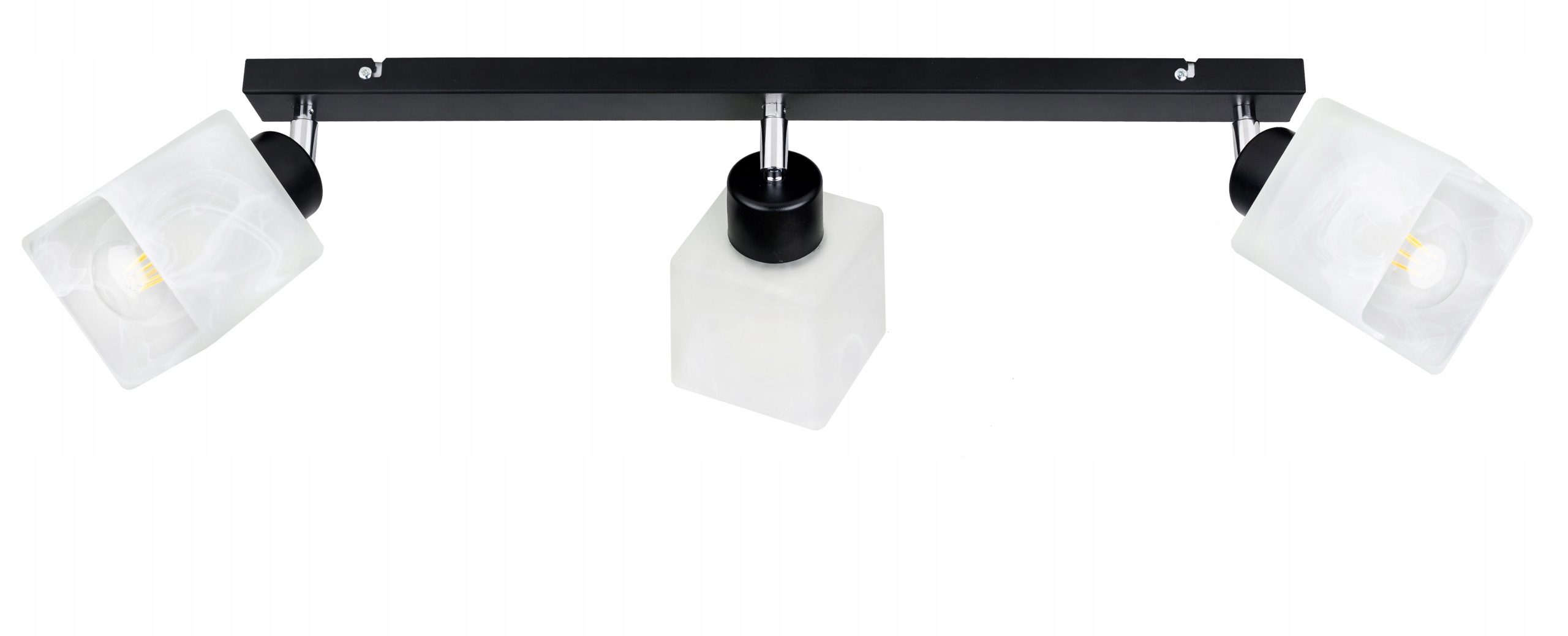 

Lampa sufitowa Plafon ruch Żyrandol Klosz Szklany
