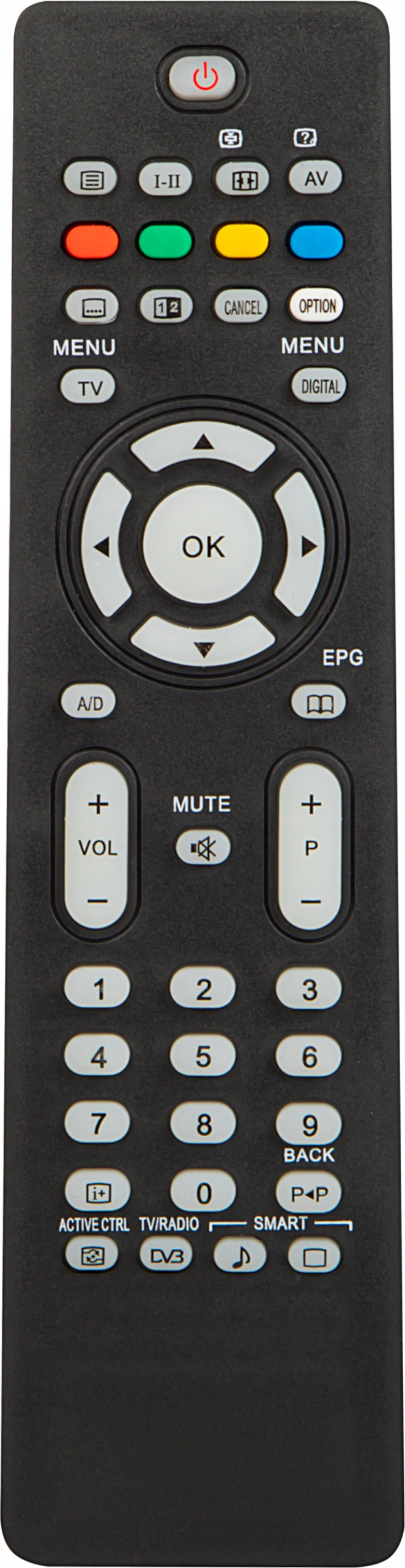 Pilot uniwersalny do telewizora TV VCR PHILIPS EAN (GTIN) 5900804077725