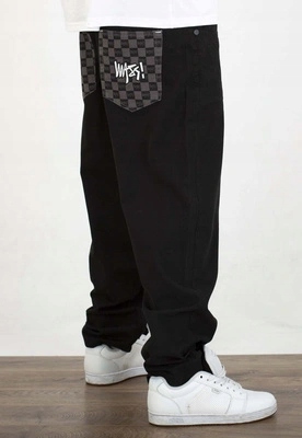 Kalhoty Mass Pants Baggy Extra Fit Higher černé