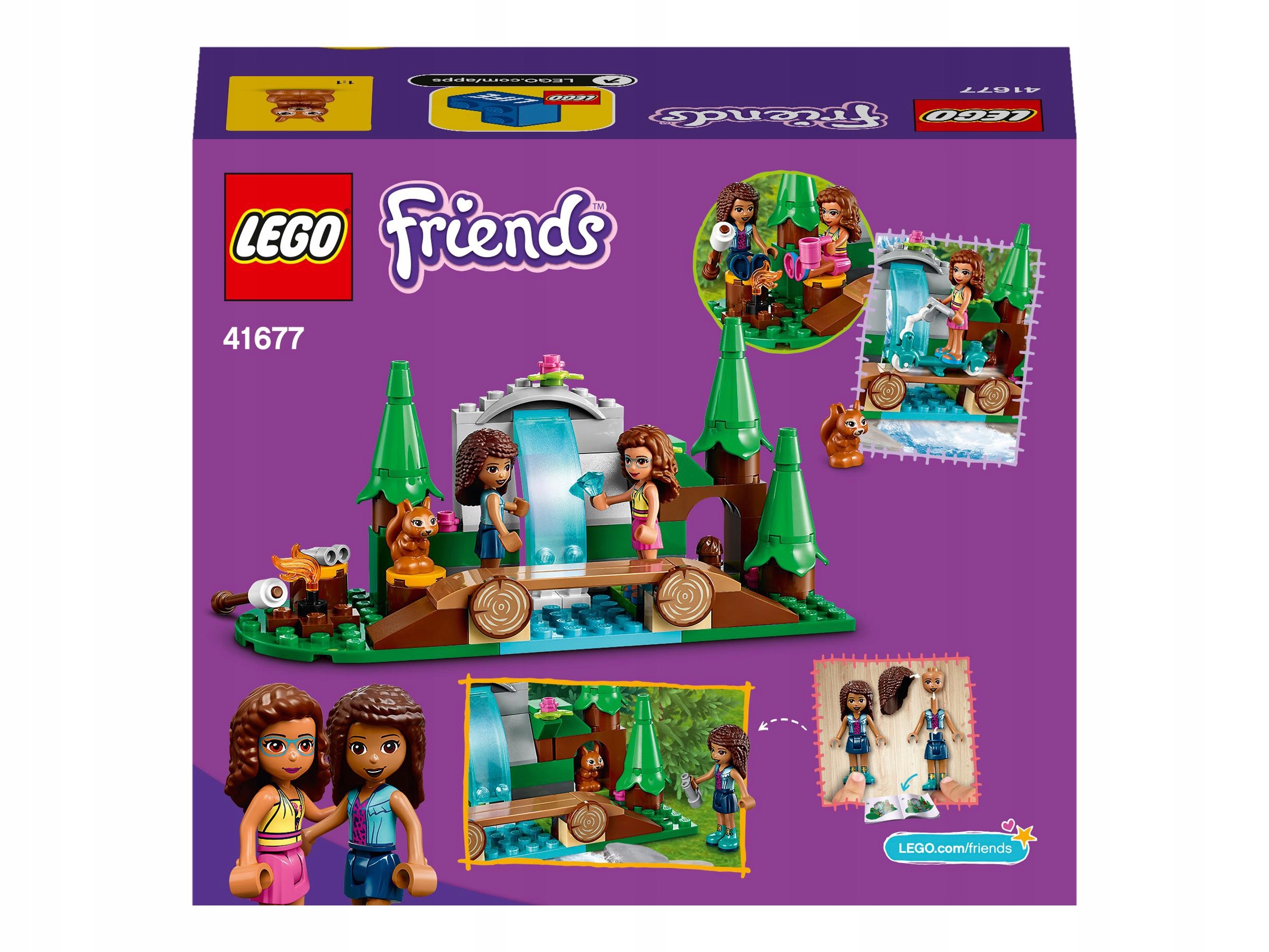LEGO FRIENDS LEŚNY WODOSPAD Marka LEGO