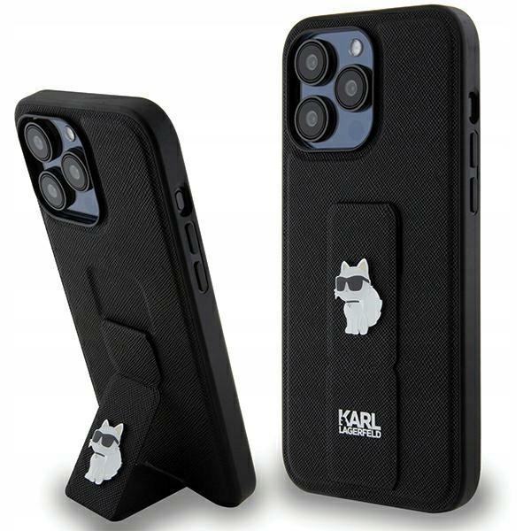 Karl Lagerfeld KLHCP13XGSACHPK iPhone 13 Pro Max 6.7" černý/černý hardcase